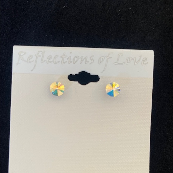 Crystal Earrings - Silver - Picture 3 of 3